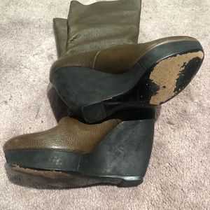 Balenciaga Leather Boot Heels